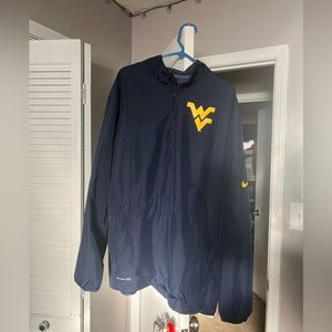 West Virginia dri-fit jacket